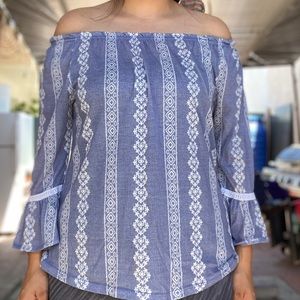 Off the shoulder top